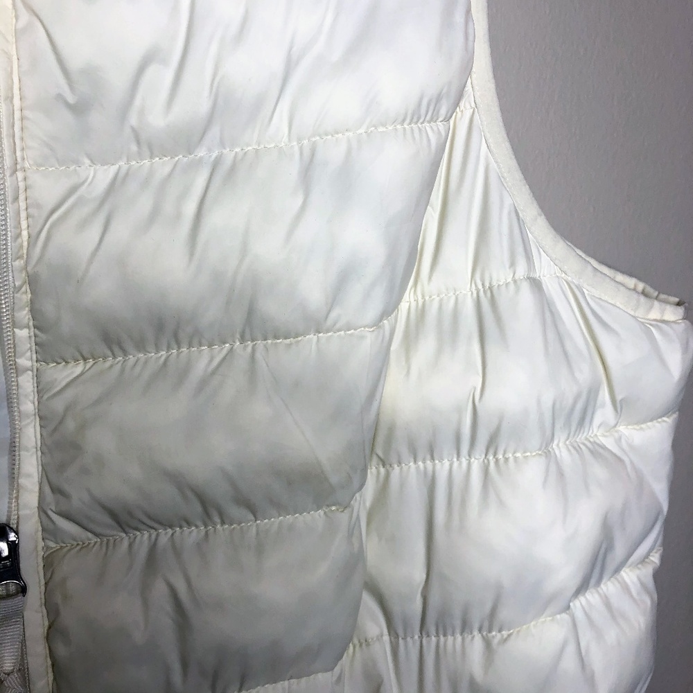 💍 Xersion Cream Puffy Vest Pockets Plus Size 2X - Picture 6 of 7